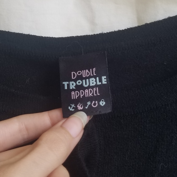 Double Trouble Spiderweb Cardigan Size S - Picture 12 of 13